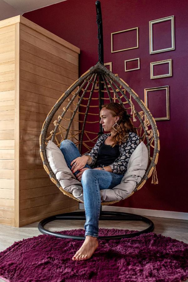 Suite L'Echappee - Maison Romantique - Spa & Sauna Privatif- Pole Dance - Lit Rond Avec Miroir Au Plafond Pezarches Exteriör bild